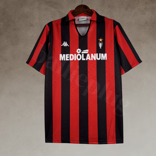 Ac Milan Home 1989-1990