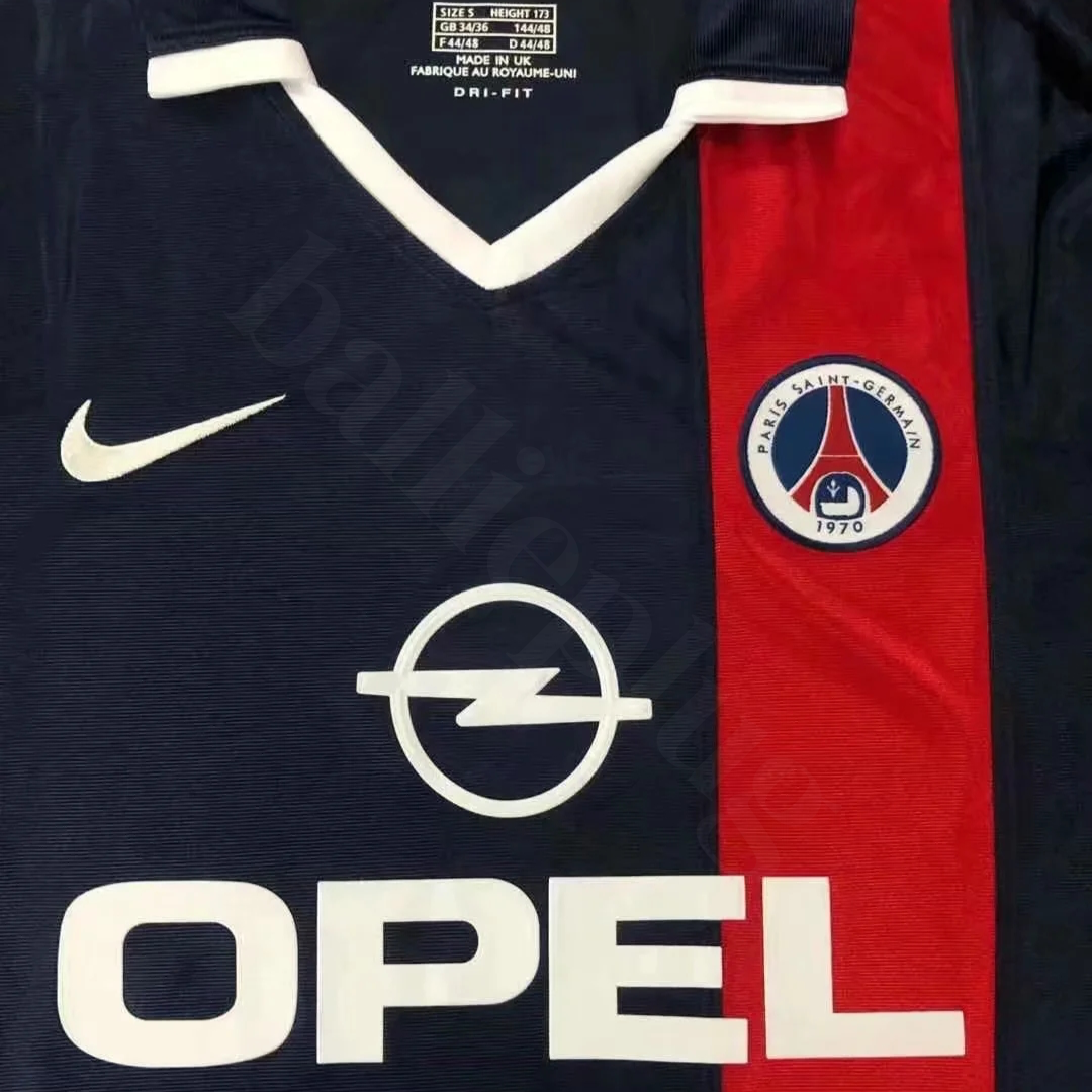 PSG Home Shirt 2001-2002 | ballieplug